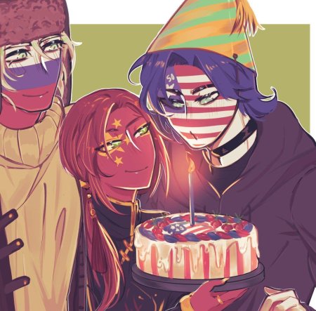 Countryhumans россия и америка шип