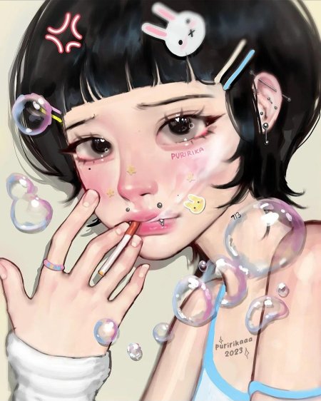 Арт рисунки девушек