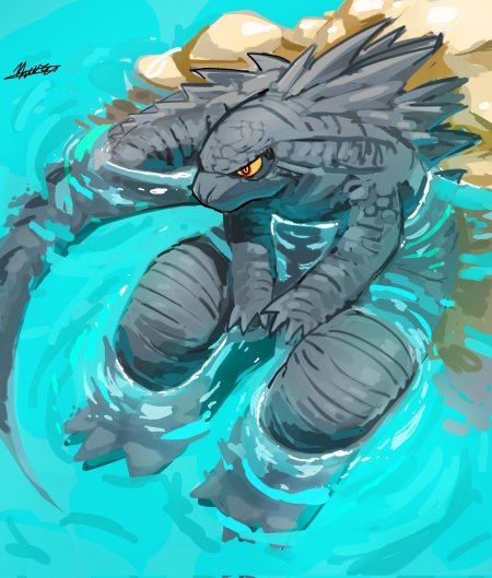 Годзилла монстер хантер