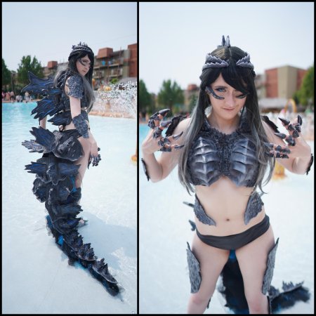 Косплей годзиллы