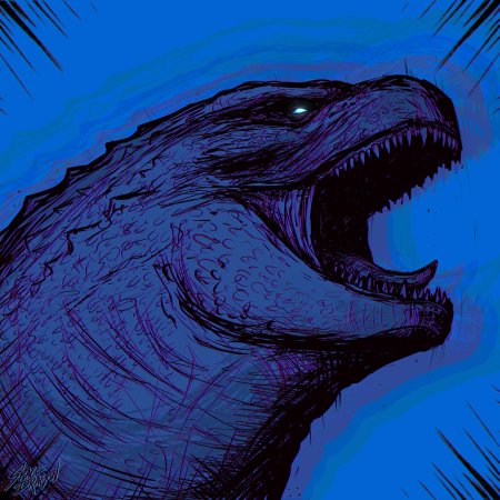 Динозавр годзилла