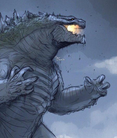 Кайдзю годзилла земля