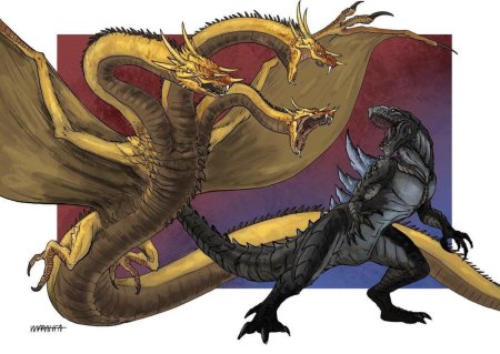 Годзилла и кинг гидора