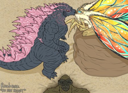 Godzilla x mothra