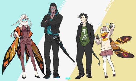 Годзилла и мотра хуманизация