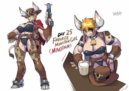 Minotaurs cathyl monster musume