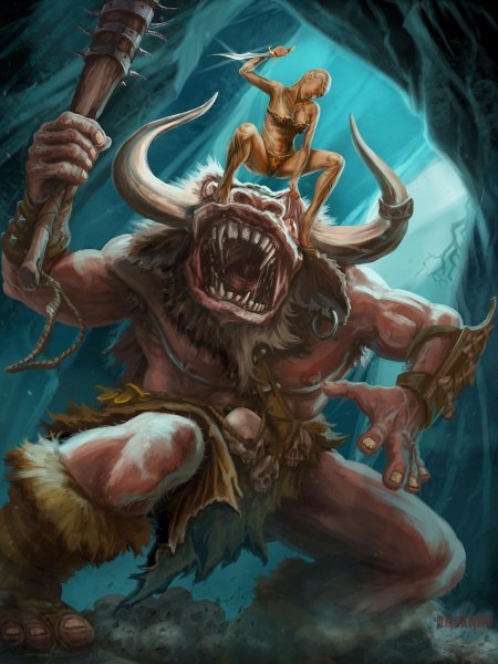 Минотавр это в греческой мифологии