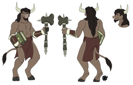 Минотавр арт