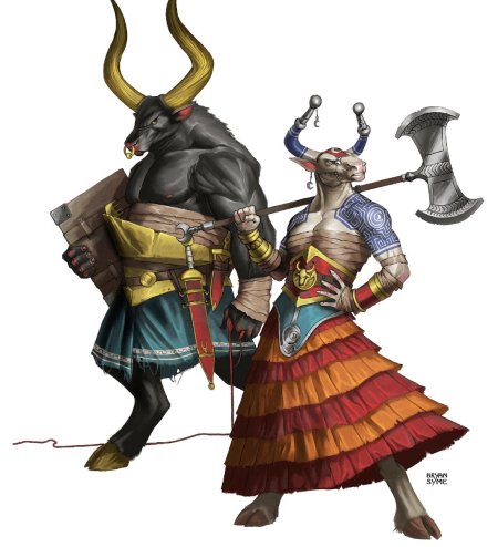 Минотавр монах