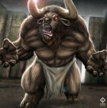 Минотавр древняя греция