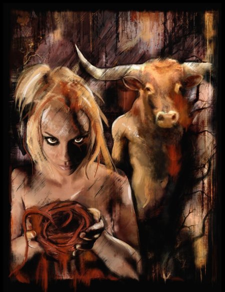 Минотавр девушка