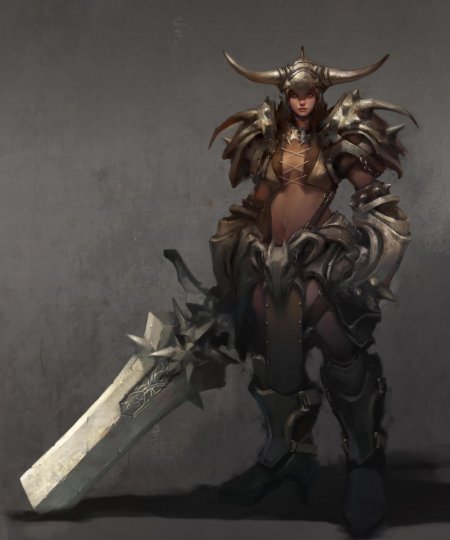 Варвар женщина