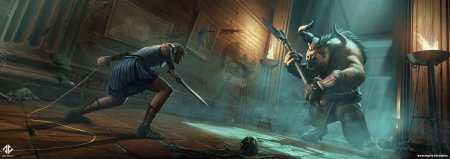 Минотавр древняя греция