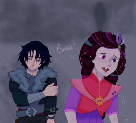 Снежка и вася сказочный патруль