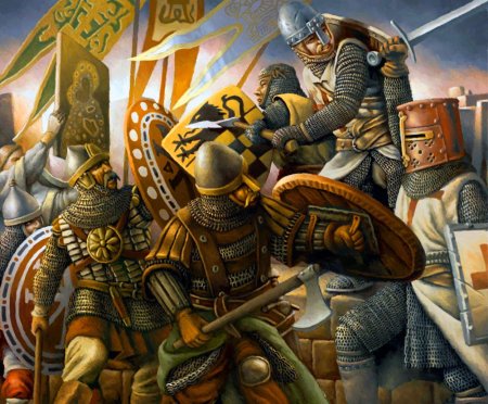 Воины византии