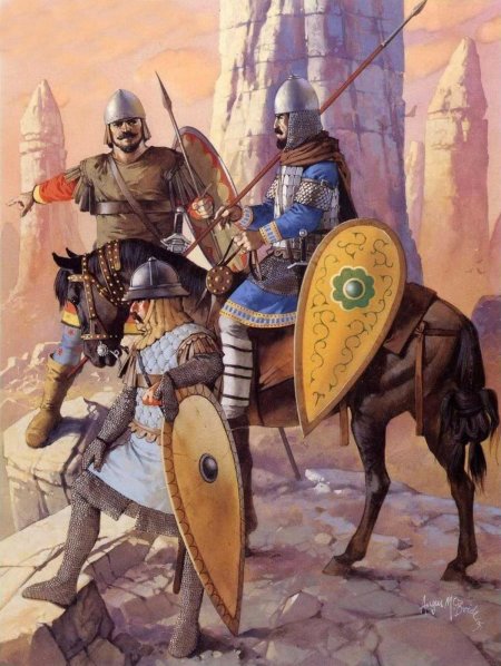 Воины византийской империи