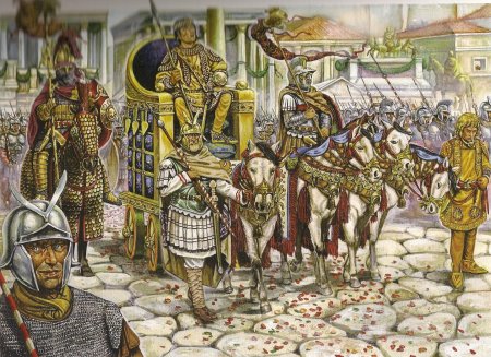 Древний рим триумф императора