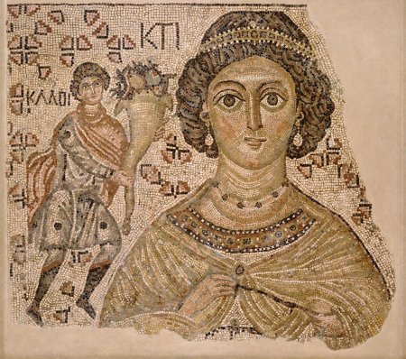 Византийская фреска юстиниан