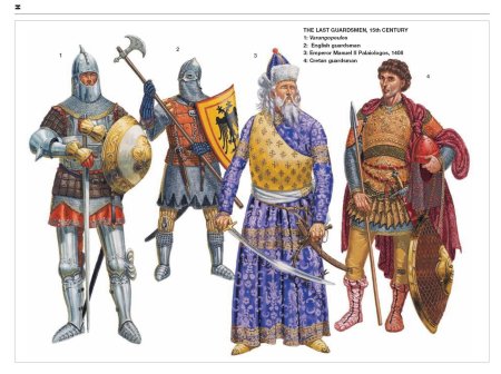 Варанги варяжская гвардия византии