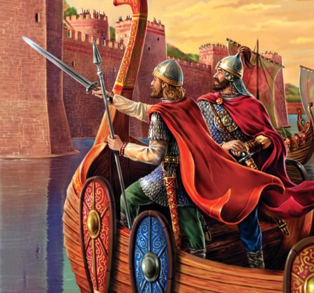 Ладья славян ушкуй