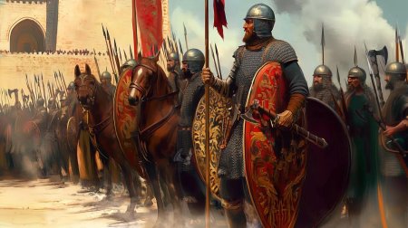 Византийские воины