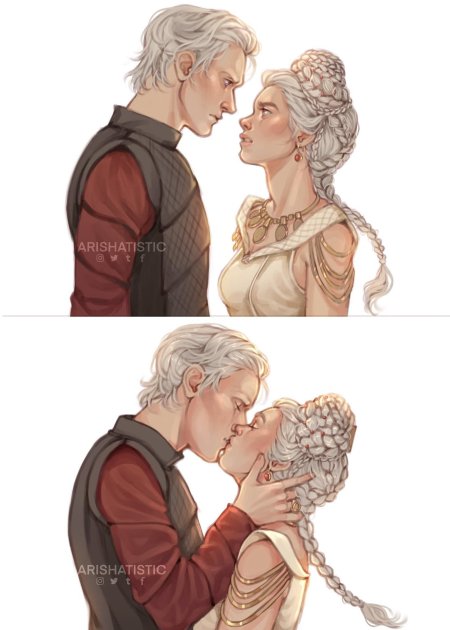 Деймон таргариен и рейнира таргариен