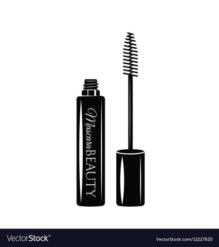 Тушь для ресниц вектор