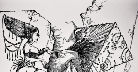 Графика тушью и пером