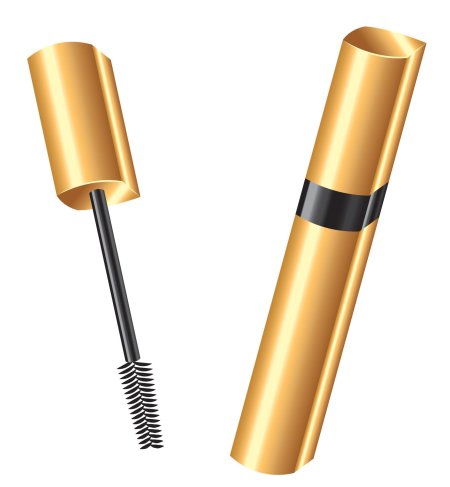 Маскара тушь золотая