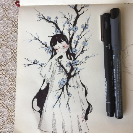 Корейский стиль рисования