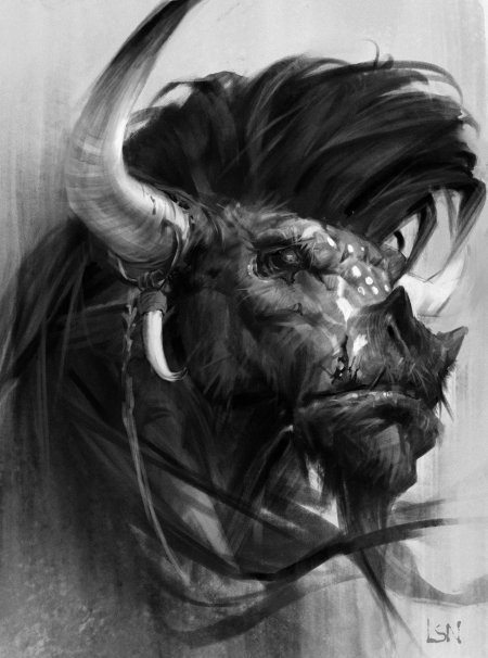 Бык минотавр