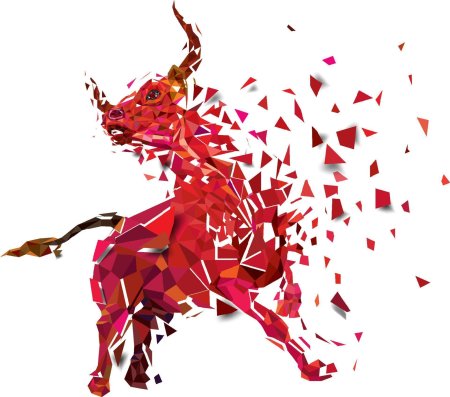 Коррида абстракция геометрическая