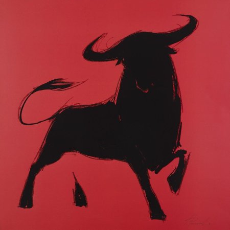 Картина бык