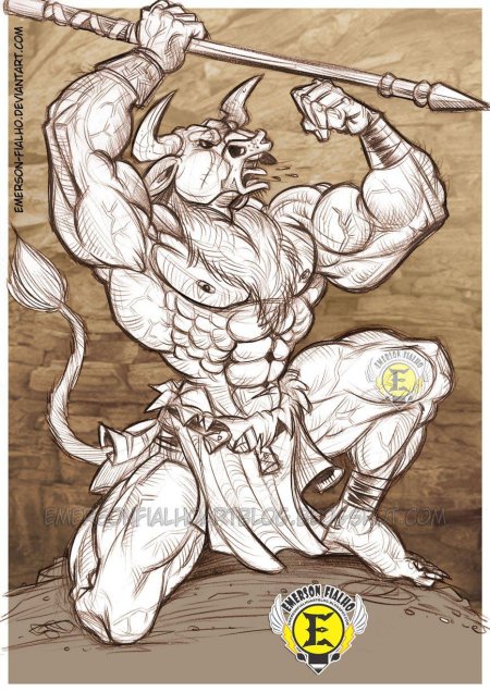 Боги древней греции минотавр