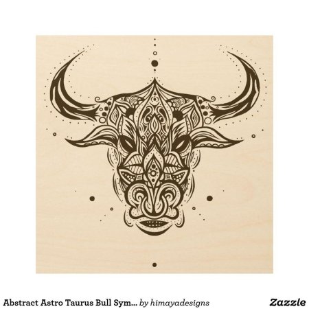 Тотемное животное бык тату