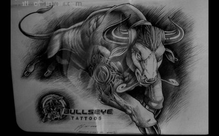 Тату бык