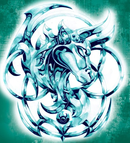 Таурус бык тату