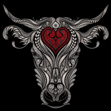 Бык татуировка