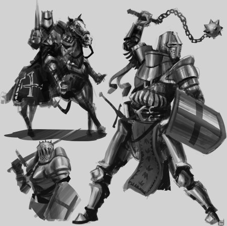 Рыцарь закуула арт