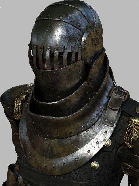 Шлем рыцаря референс