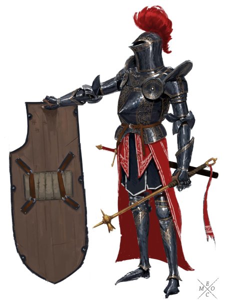 Броня рыцаря референс