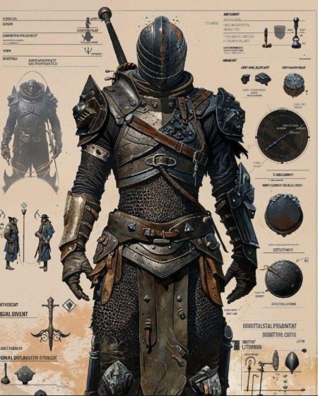 Броня рыцарей