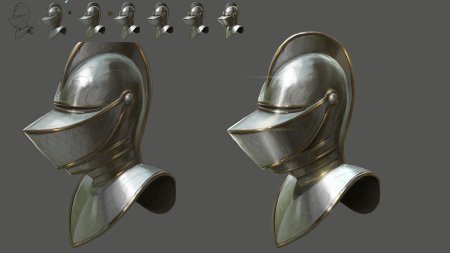 Рыцарский шлем рефренс