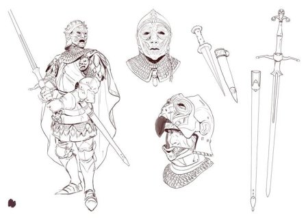 Рыцарь средневековый