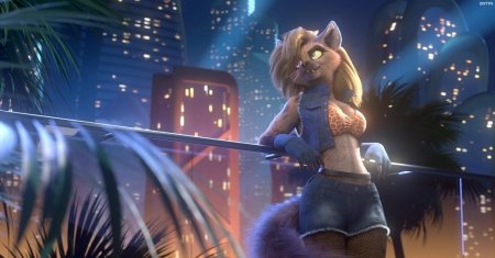 Фурри девушка