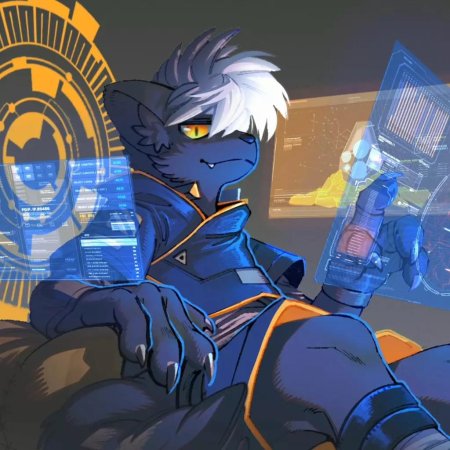 Фурри киберпанк