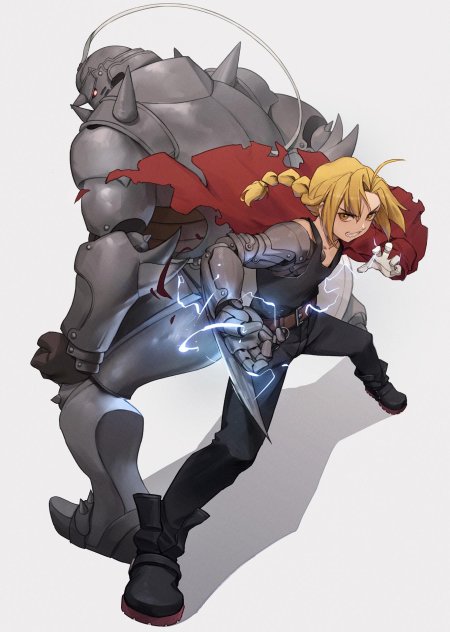 Аниме стальной алхимик альфонс