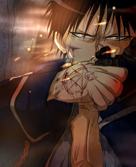 Стальной алхимик рой мустанг