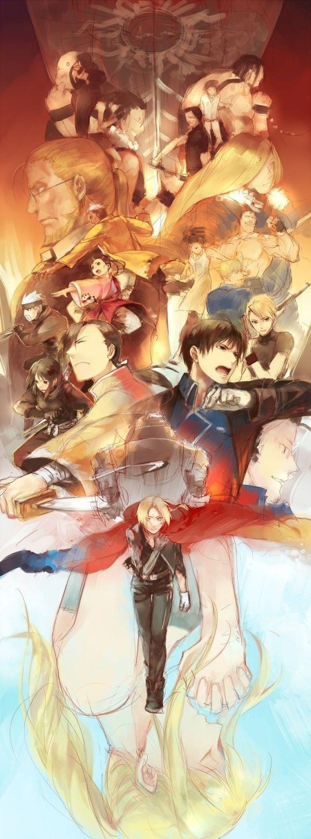 Аниме стальной алхимик братство