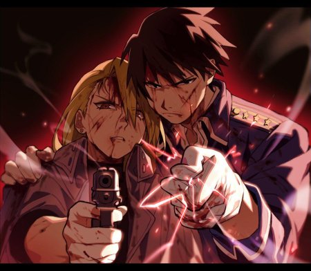 Стальной алхимик рой мустанг и риза